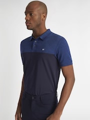 Calvin Klein Golf Colourblock Polo Shirt - Image 2 of 8