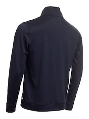 Calvin Klein Golf Blue Orbit Quarter Zip Jumper - Image 6 of 8