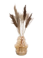 pt, Brown Large Distinct Glass Vase - Image 2 of 3