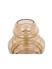 pt, Brown Large Distinct Glass Vase - Image 3 of 3
