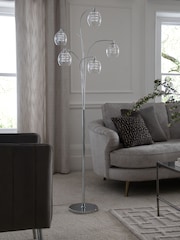 Clear Bella 5 Light Floor Lamp - Image 2 of 7
