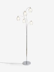 Clear Bella 5 Light Floor Lamp - Image 3 of 7