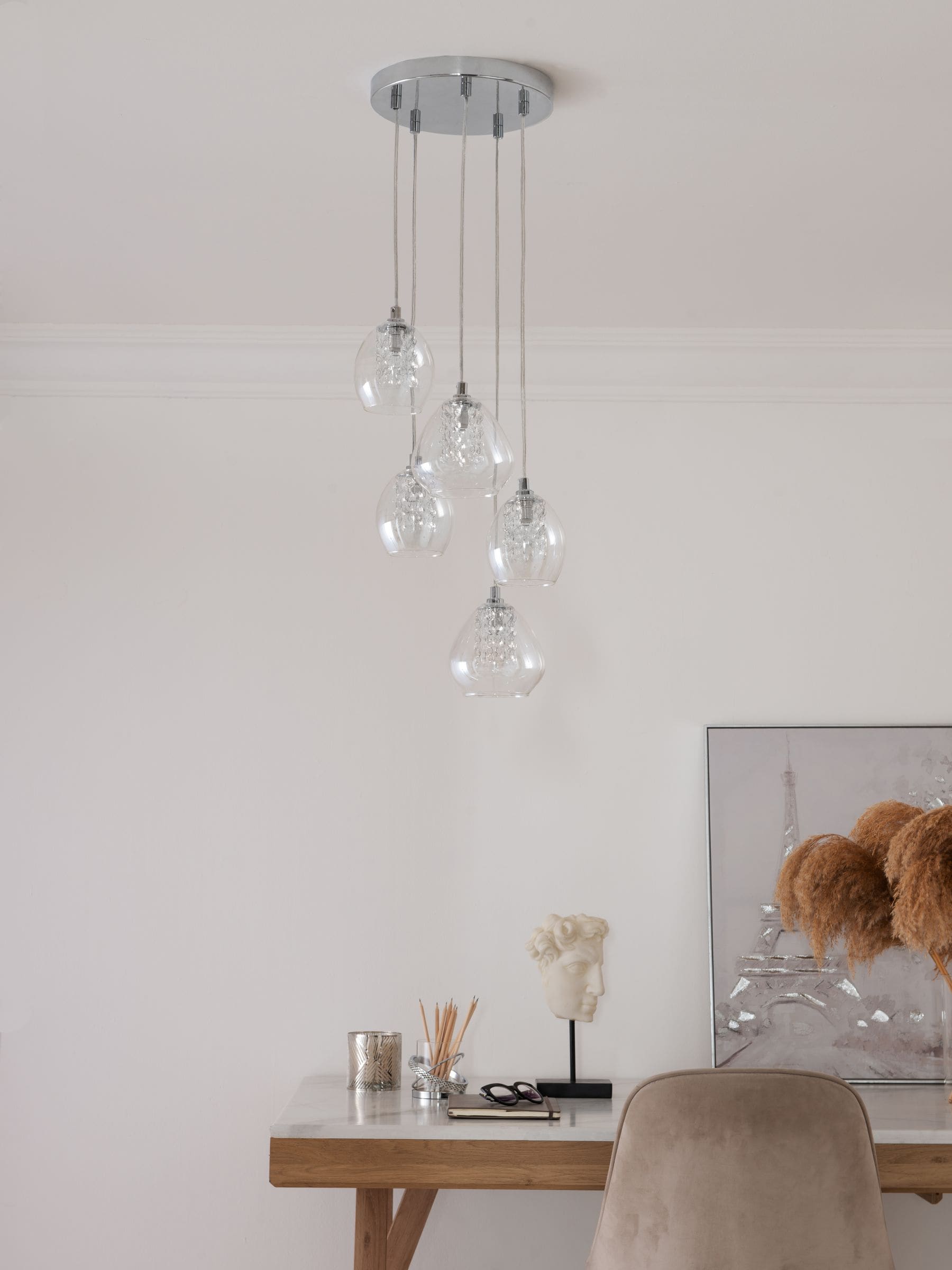 Next bella 10 light ceiling fitting sale