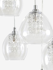 Clear Bella 5 Light Cluster Ceiling Light - Image 6 of 7