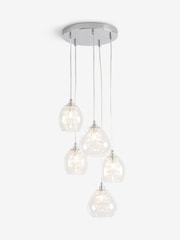 Clear Bella 5 Light Cluster Ceiling Light - Image 8 of 8