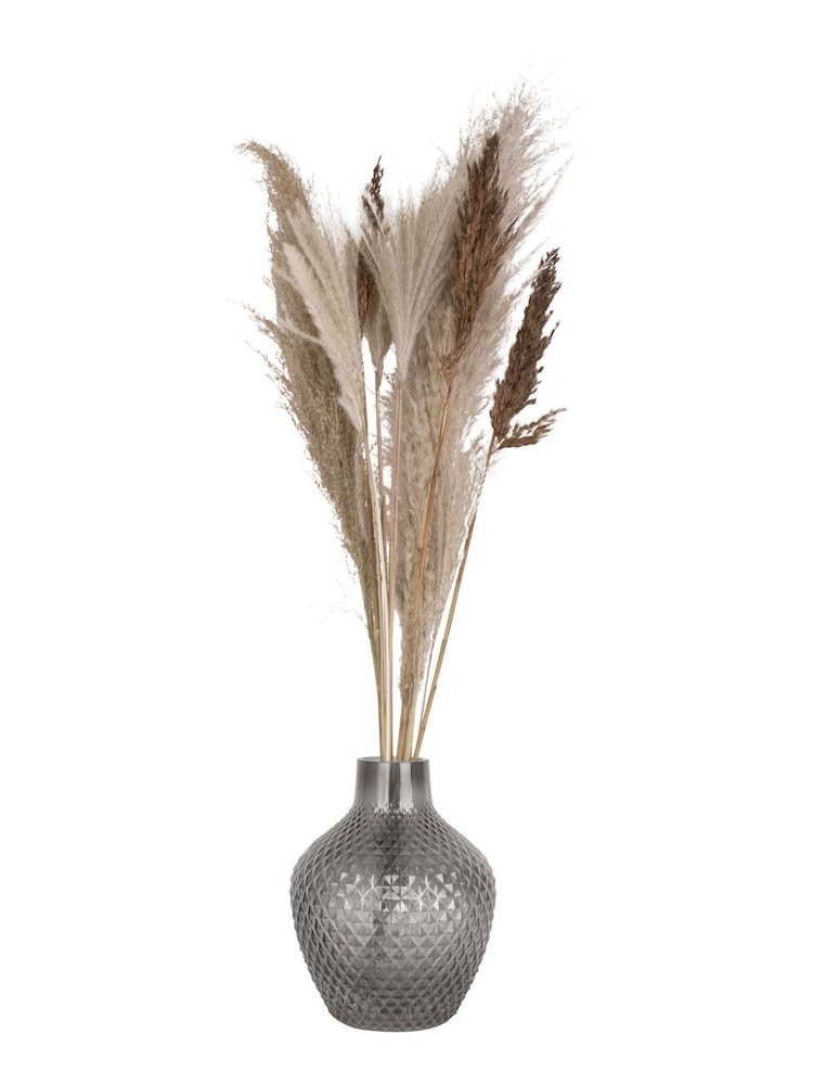 pt, Grey Glass Vase - Image 2 of 4