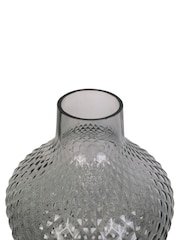 pt, Grey Glass Vase - Image 3 of 4