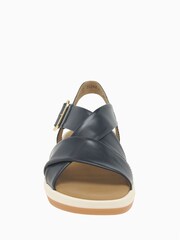 Gabor Sunshine Black Night Leather Sandals - Image 4 of 5
