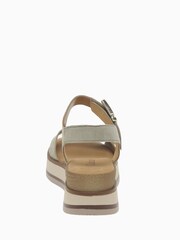 Gabor Coletraine Schilf Natural Suede Sandals - Image 5 of 5