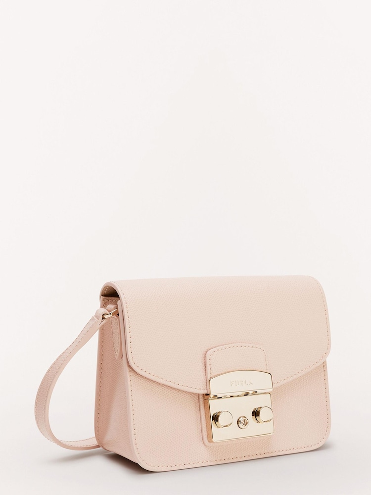 Furla Metropolis Leather Mini Crossbody Bag - Image 2 of 8