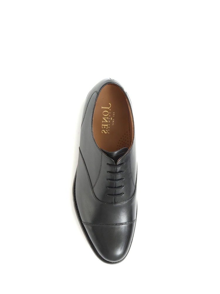 Noir - Chaussures Jones Bootmaker homme en cuir à lacets - Image 4 of 6