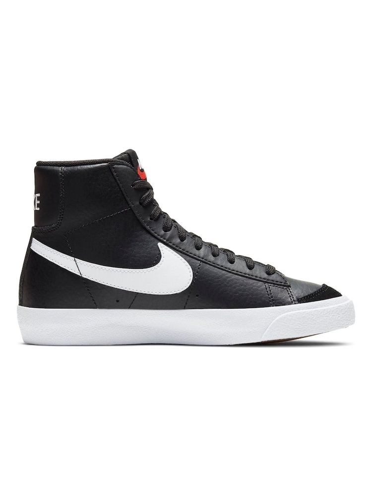 Черный/белый - Детские кроссовки Nike Blazer 77 - Изображение 1 из 8