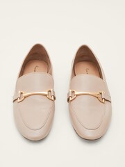 Phase Eight Natural T-Bar Leather Mules - Image 2 of 8