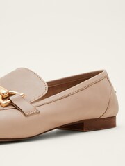 Phase Eight Natural T-Bar Leather Mules - Image 5 of 8