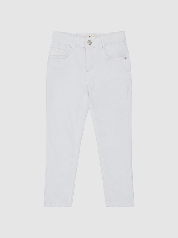 Reiss White Lux Junior Skinny Jeans - Image 2 of 3