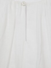 Reiss White Lee Junior Long Sleeve Blouse - Image 8 of 8