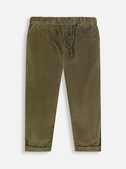 JoJo Maman Bébé Khaki Green Cord Trousers - Image 1 of 4