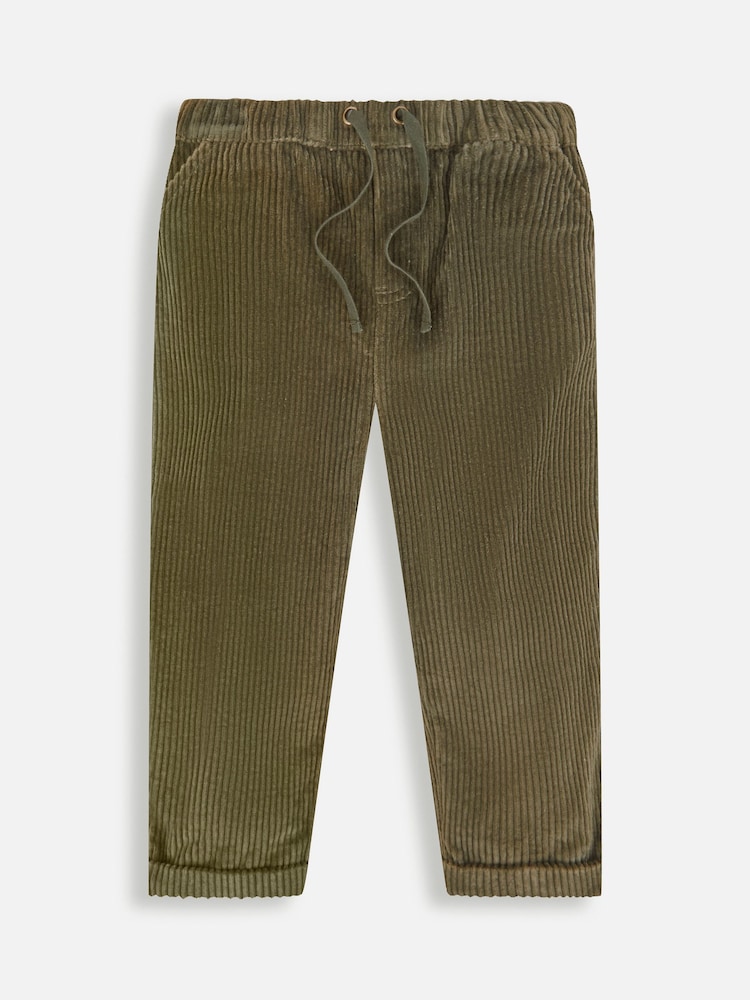 JoJo Maman Bébé Khaki Green Cord Trousers - Image 1 of 4