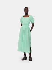 Whistles Green Scribble Check Dress - Image 1 of 5