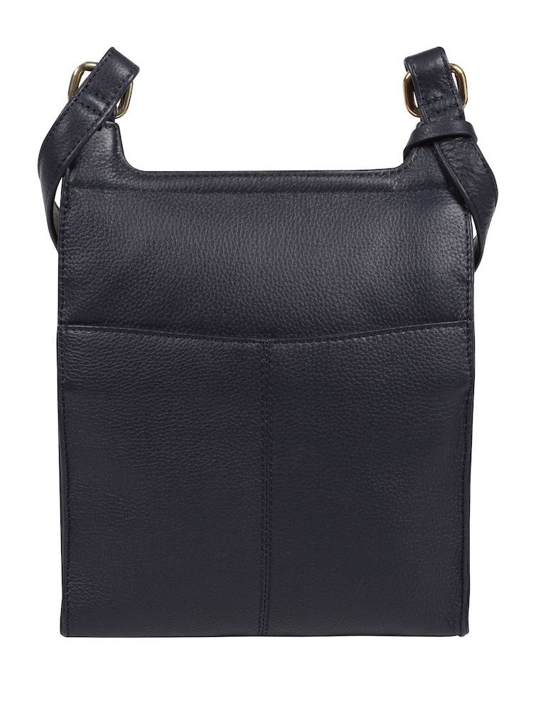 Pure Luxuries London Kempston Leather Cross-Body Bag - Image 3 of 6