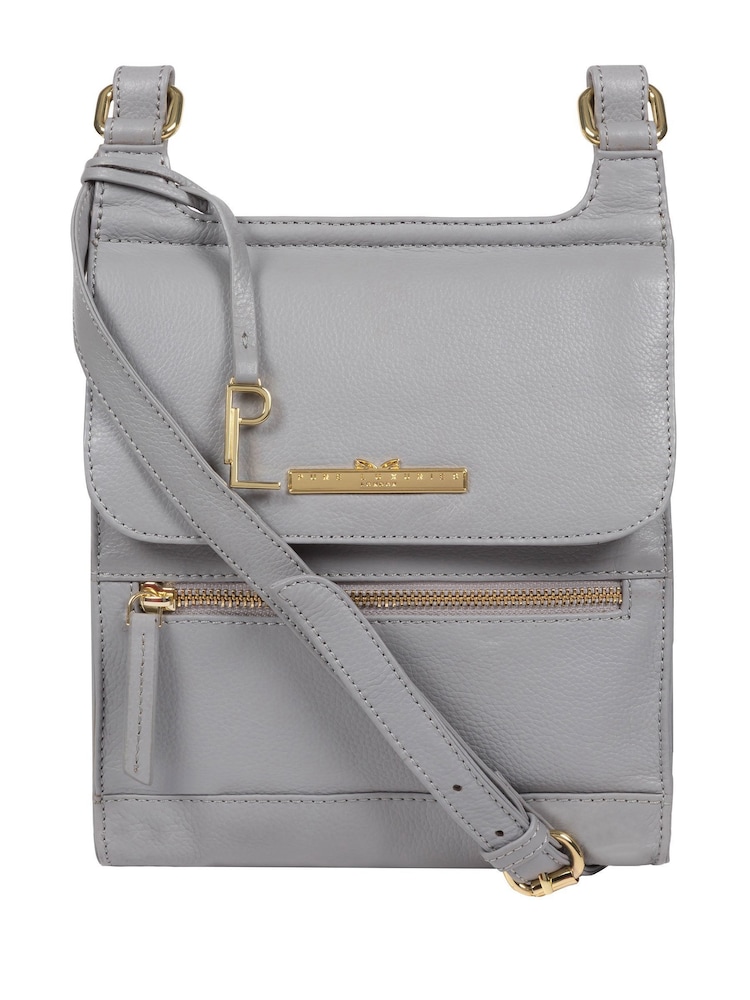 Pure Luxuries London Kempston Leather Cross-Body Bag - Image 1 of 6