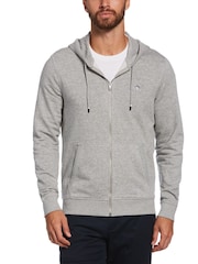 Серый - худи на молнии с принтом Original Penguin Pete - Image 1 of 3