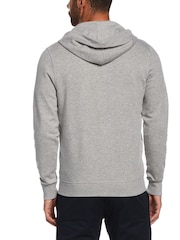 Серый - худи на молнии с принтом Original Penguin Pete - Image 2 of 3