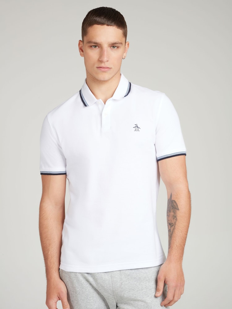 Original Penguin Tipped Polo Shirt - Image 1 of 4