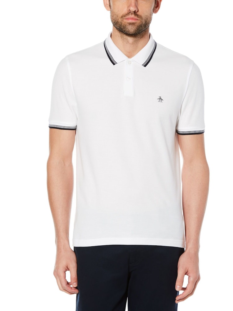Original Penguin Tipped Polo Shirt - Image 2 of 4