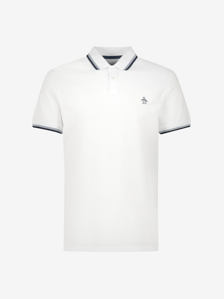 Original Penguin Tipped Polo Shirt - Image 4 of 4 Original Penguin Tipped Polo Shirt - Image 4 of 4