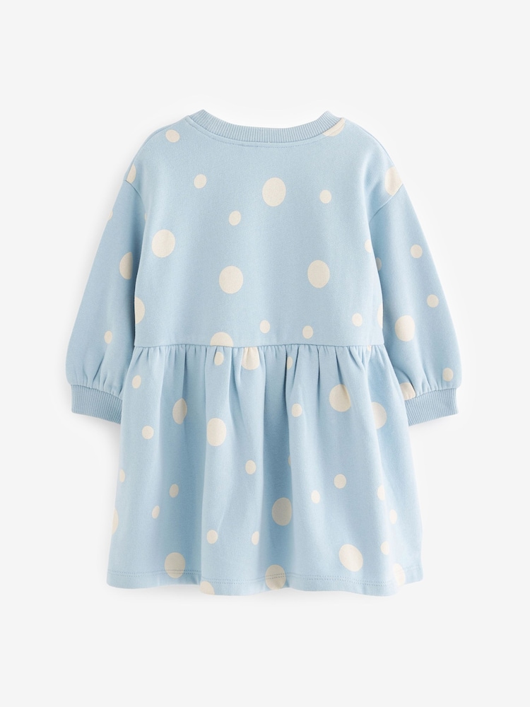 Blue Character Sweat Dress (3mths-7yrs) - Image 2 of 7
