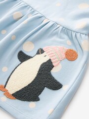 Blue Character Sweat Dress (3mths-7yrs) - Image 3 of 7