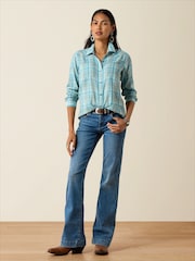 Ariat Blue Billie Jean Western Shirt - Image 2 of 4