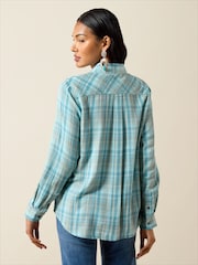 Ariat Blue Billie Jean Western Shirt - Image 4 of 4