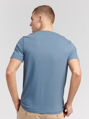 U.S. Polo Assn. China Blue Stripe Rider 100% Cotton T-Shirt - Image 2 of 5