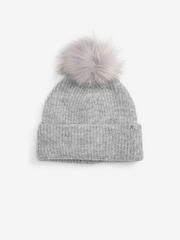 Grey Soft Ribbed Hat, Gloves And Scarf Set (3-16yrs) - Image 3 of 5