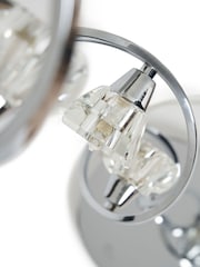 BHS Chrome Bella Floor Lamp - Image 7 of 7