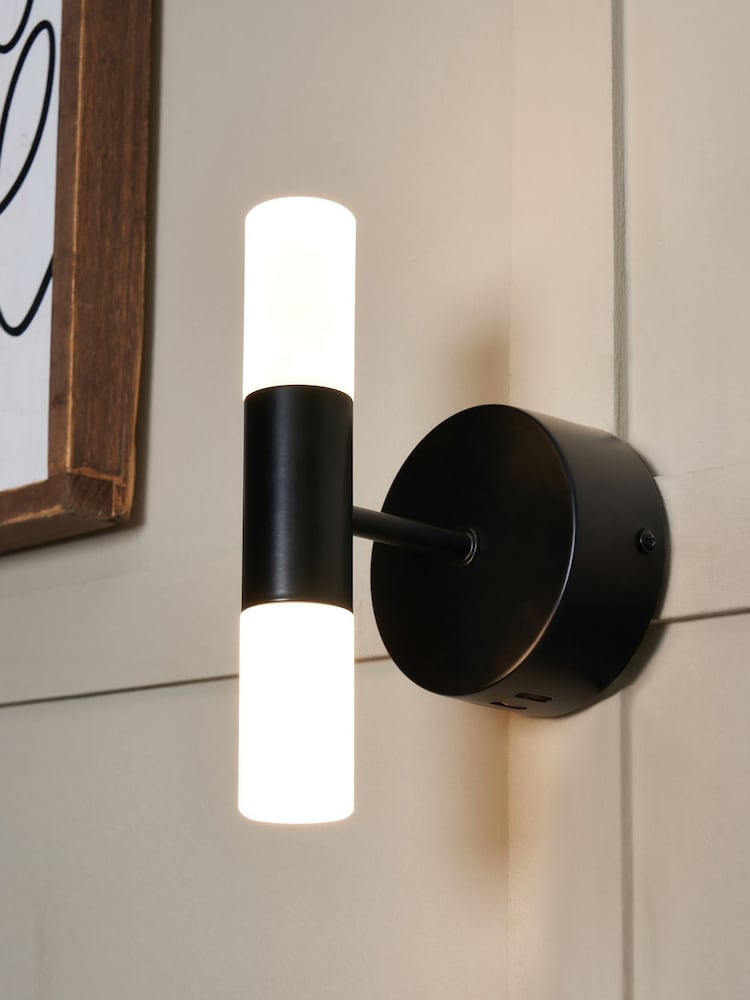 BHS Black Lois 2 Wall Light - Image 1 of 6