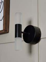 BHS Black Lois 2 Wall Light - Image 2 of 6