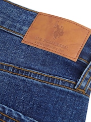 U.S. Polo Assn. Black Slim Fit 5 Pocket Denim Shorts - Image 3 of 3