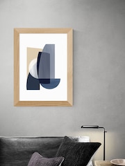 East End Prints Blue Abstract IV By Anna Mainz - Image 1 of 2