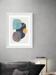 East End Prints Blue Cyra By Tracie Andrews - Image 1 of 3