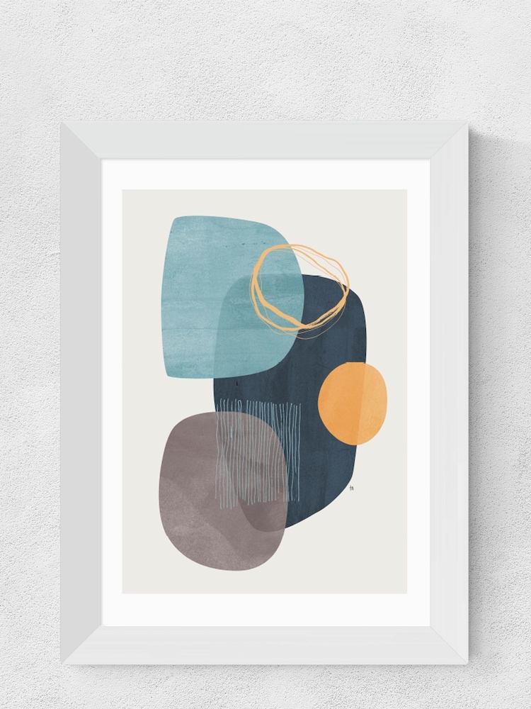 East End Prints Blue Cyra By Tracie Andrews - Image 2 of 3