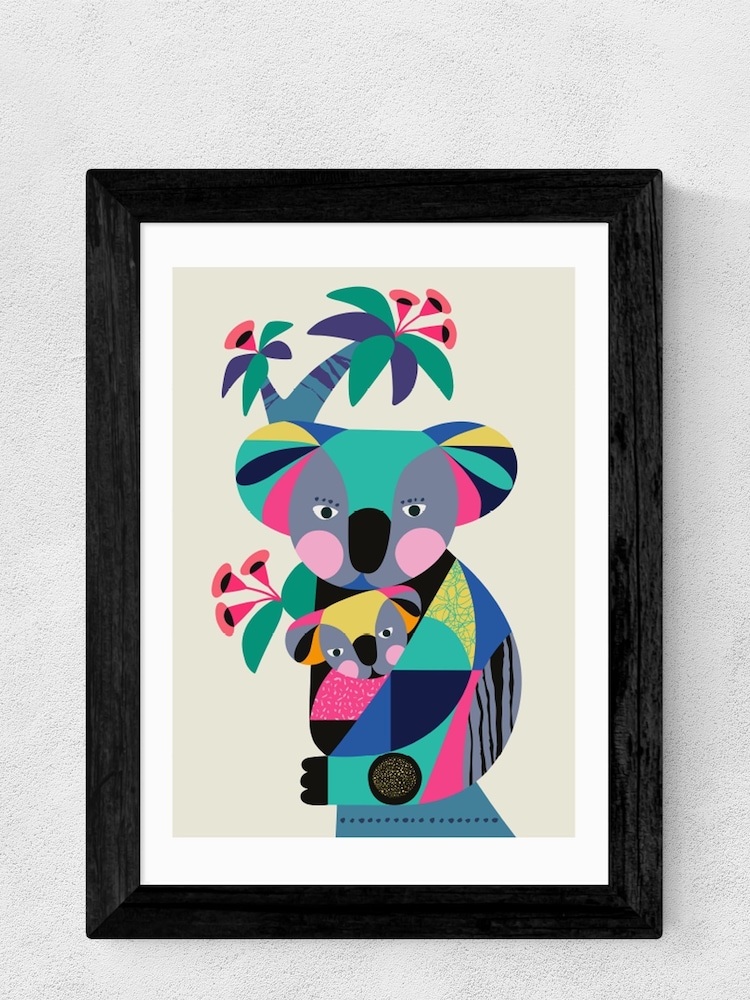 East End Prints Green Baby Koala With Mom By Rachel Lee - Image 3 of 3