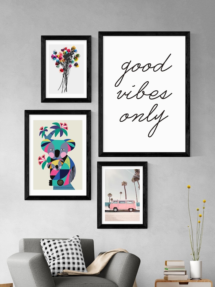 East End Prints White Good Vibes Only By Rafael Farias - Image 2 of 4