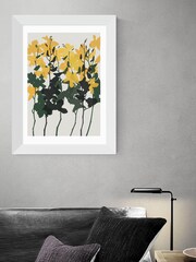 East End Prints Yellow Orchids 7 Print by Garima Dhawan - Image 2 of 2