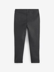 Clarks Grey Skinny Fit Girls Ponte School Trousers - Image 8 of 10