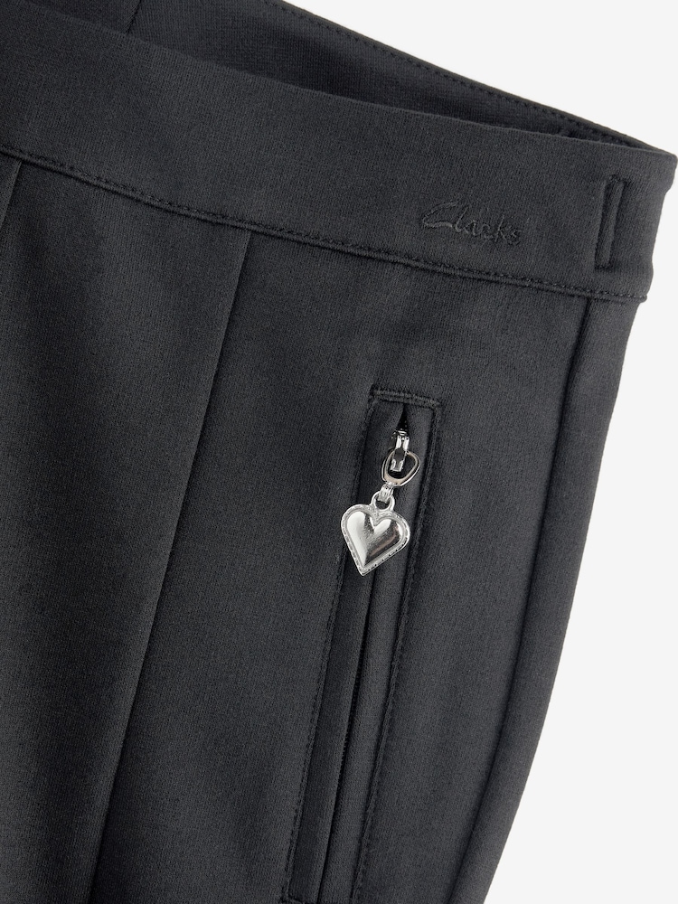 Zwart - Clarks - Ponte schoolbroek voor meisjes - Image 6 of 7