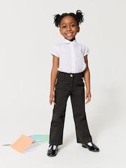 Clarks Grey Bootcut Girls Ponte School Trousers - Image 1 of 9