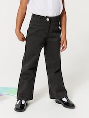 Clarks Grey Bootcut Girls Ponte School Trousers - Image 4 of 9